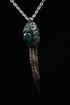 Dead Good Pheasant toe and green Onyx amulet Image 2