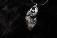 Image 3 of Dead Good mushroom and raw amethyst amulet 