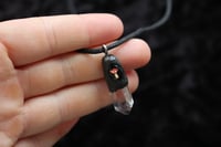 Image 4 of Dead Good tiny mushroom and quartz amulet