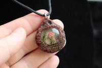 Image 4 of Dead Good mushroom glow in the dark Goblincore necklace