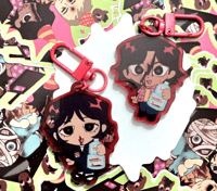 Image 2 of Anya and Daisuke 2in Charm 