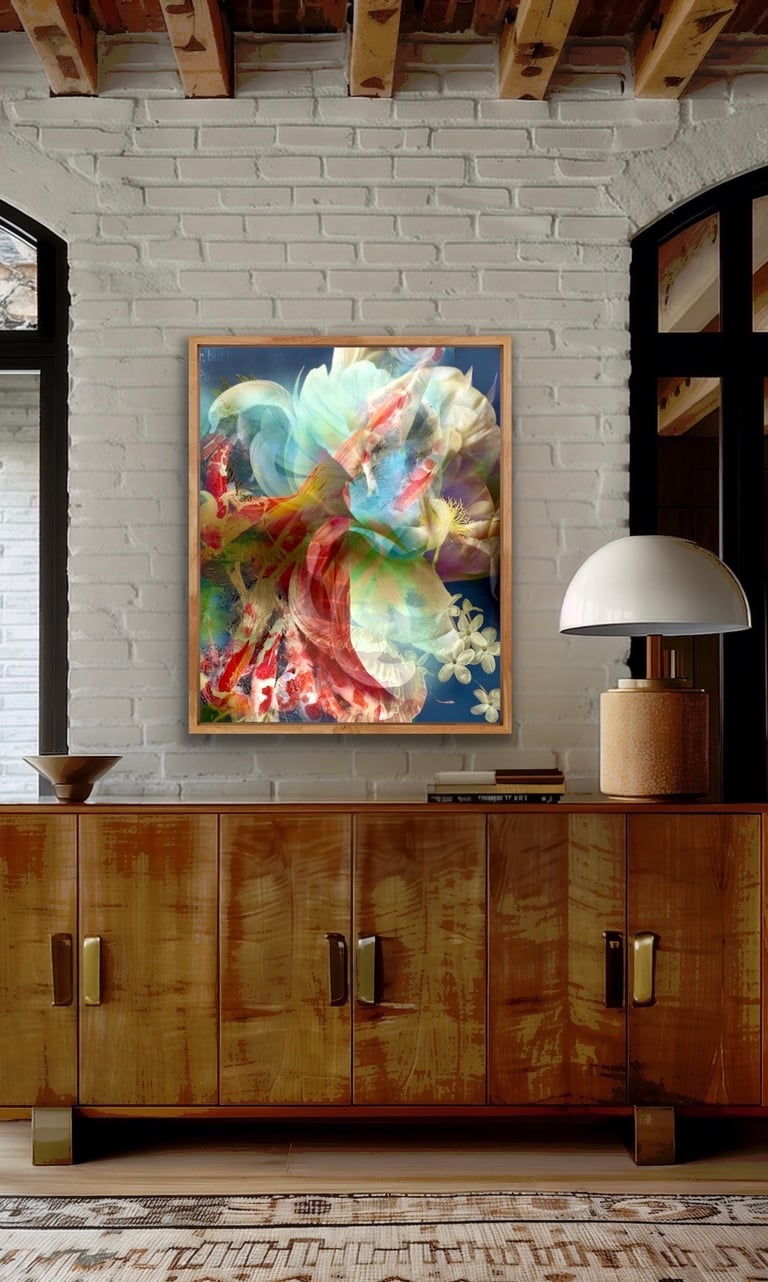 Into her dream she melted limited edition print Image 3
