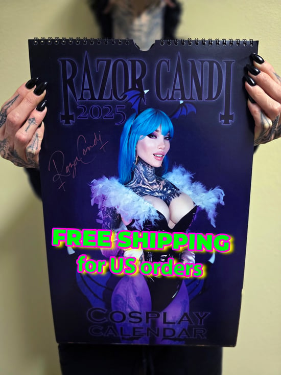 2025 RazorCandi Calendar [minor cosmetic issues] RAZORCANDI ART BOUTIQUE