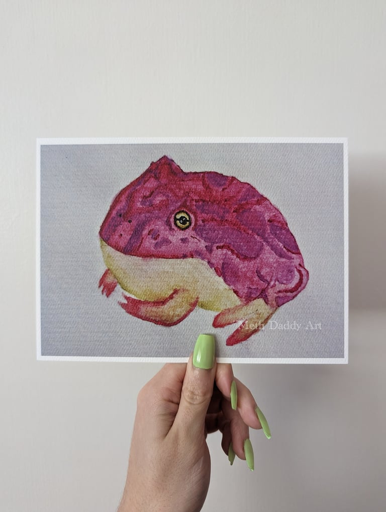 Pacman Frog print Image 2