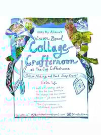 Image 3 of Cozy Collage Crafternoon Workshop at The Cup Coffeehouse