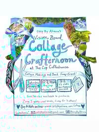 Image 1 of Cozy Collage Crafternoon Workshop at The Cup Coffeehouse