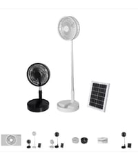 Image 1 of SunC Private Mould Foldable Solar Fan MJ-SF6W