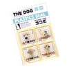 THE DOG 'Plastics Seal' Poodle Sticker Sheet