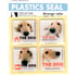 THE DOG 'Plastics Seal' Minature Dachshund Sticker Sheet Image 2