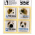 THE DOG 'Plastics Seal' Spaniel Sticker Sheet Image 2