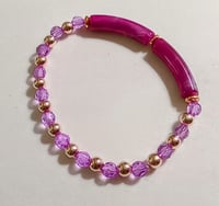 Valentine's Day bracelet/Purple bracelets/Valentine's Day gift for her