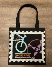 Image 1 of Tote Bag "Vélo Timbré" 3/8 & 4/8