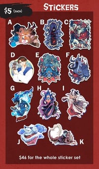 Undying Corruption Stickers