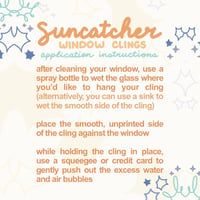 Image 4 of Sun and Moon suncatcher cling