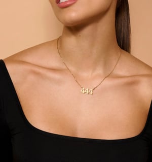 Image of Angel Number Necklace 
