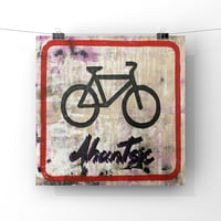 Image 1 of Hand stamping serie "Vélo Ahuntsic"