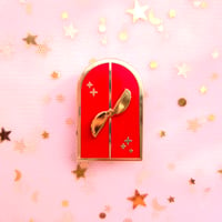 Image 1 of [Add-on]Spinning door enamel pin