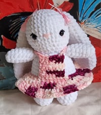 Image 2 of Handmade Crochet Summer Bunny