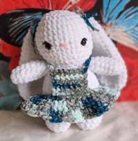 Image 1 of Handmade Crochet Summer Bunny