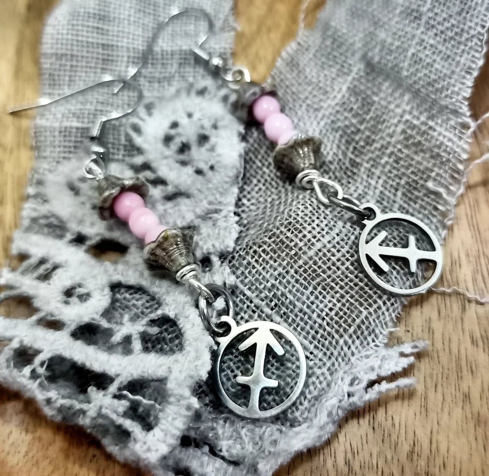 Image of Sagitarius Cosmic Jewellery Earrings - LIMITED EDITION