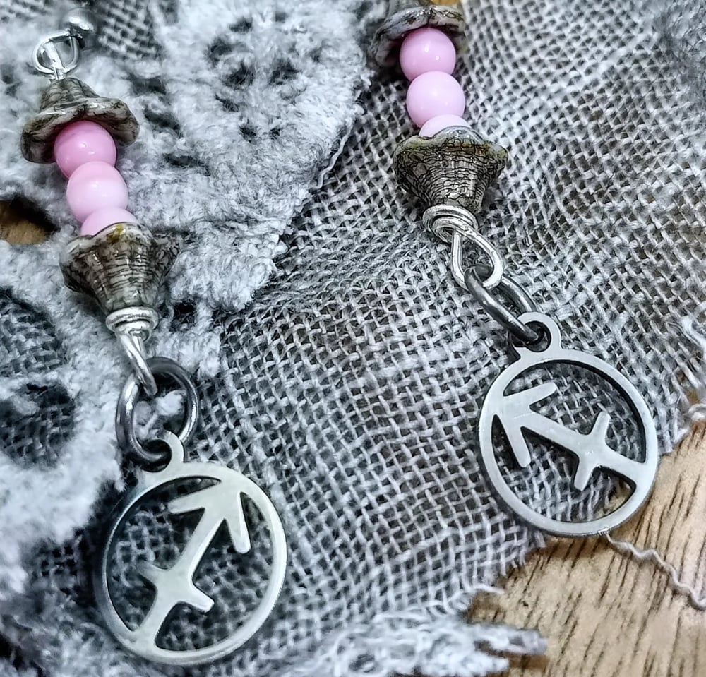 Image of Sagitarius Cosmic Jewellery Earrings - LIMITED EDITION