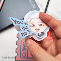 Image 3 of You've got no jams – rm chibi sticker