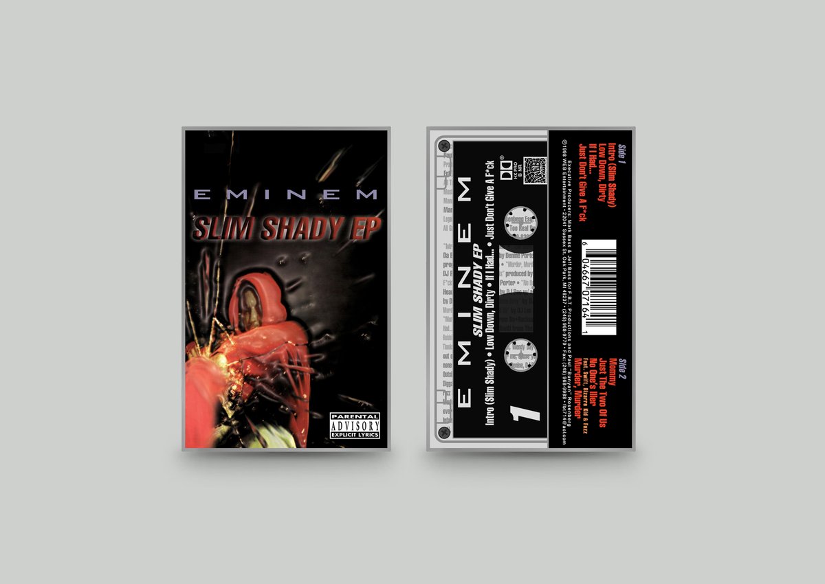 Image of SLIM SHADY EP CASSETTE PRE ORDER