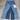 Navy Super Baggy Jeans 36" #2