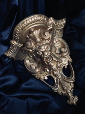 Image of Console murale en plâtre - XIXème siècle