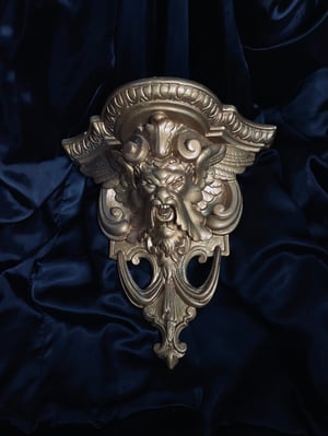 Image of Console murale en plâtre - XIXème siècle