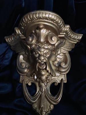 Image of Console murale en plâtre - XIXème siècle