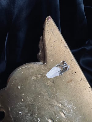 Image of Console murale en plâtre - XIXème siècle