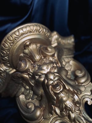 Image of Console murale en plâtre - XIXème siècle