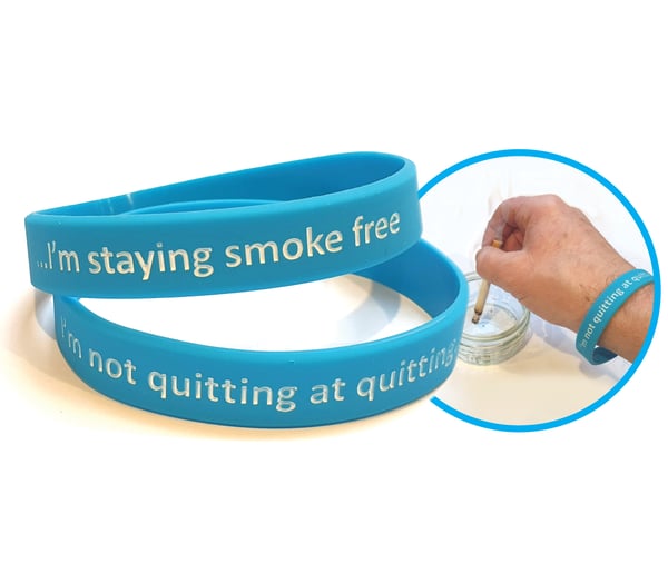 Image of Stop Smoking Aid Reminder Wristband