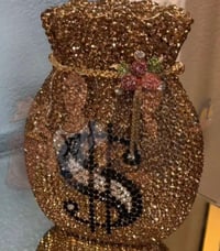 Custom Made Blinged out Money💰Bag Purse