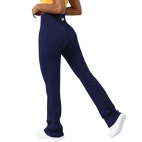 Image 7 of UPerform Legacy Flare Leggings- True Navy 