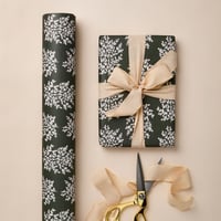 Image 1 of KHAKI BOTANICAL LUXURY GIFT WRAP