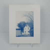 Image 1 of Adirondack House Cyanotype Print