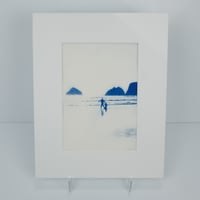 Image 1 of PNW Beach Print 2 Cyanotype Print