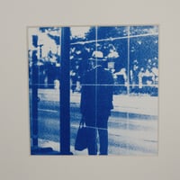 Image 2 of Man in Saratoga Springs Cyanotype Print