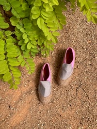 Image 2 of Men's Size : Classic Espadrilles Bi-Color (Grey/Pink)