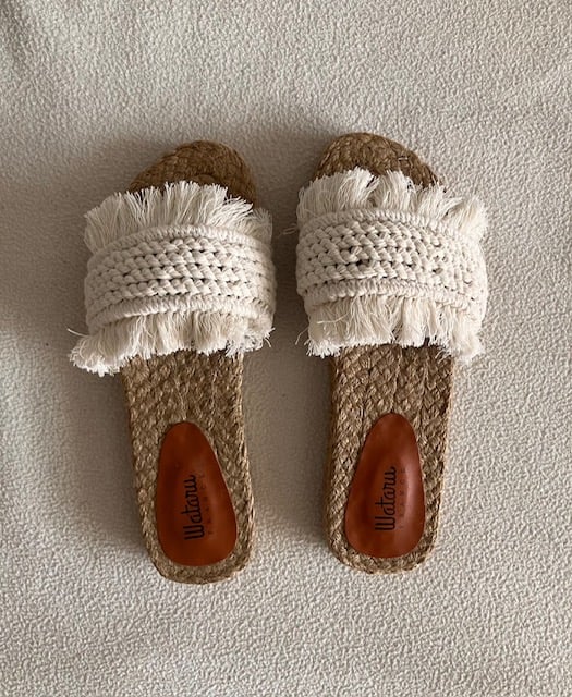 Image of Macramé Open Slides - White