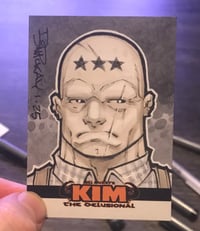 Image of King Skin 1/1 Original Art Sketch Card