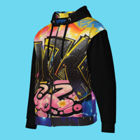 Image 2 of Murals - Unisex Zip Hoodie
