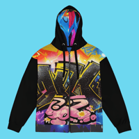 Image 1 of Murals - Unisex Zip Hoodie