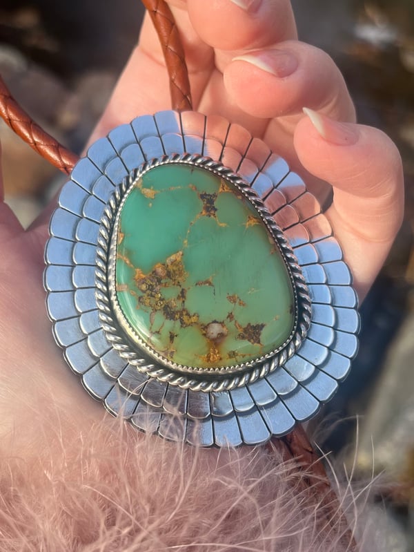 Image of Royston Turquoise Bolo Tie