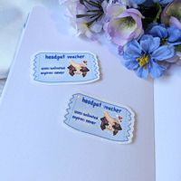 Image 1 of Headpat Voucher Sticker