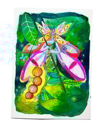 Image 1 of A6 - La fée - illustration originale