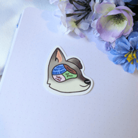 Image 1 of Puppy Brain Sticker