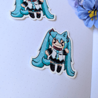 Image 2 of Puppygirl Miku Sticker